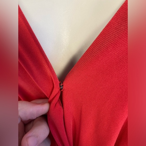 BCBG x Revolve Sleeveless Midi Dress Drape Pockets XS - Picture 6 of 14